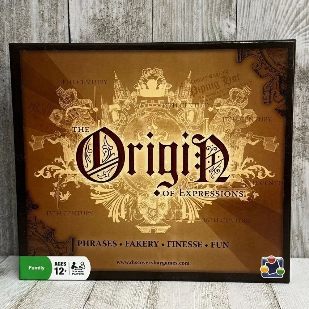 Origin of Expressions Board Game Discovery Bay Games - NEW